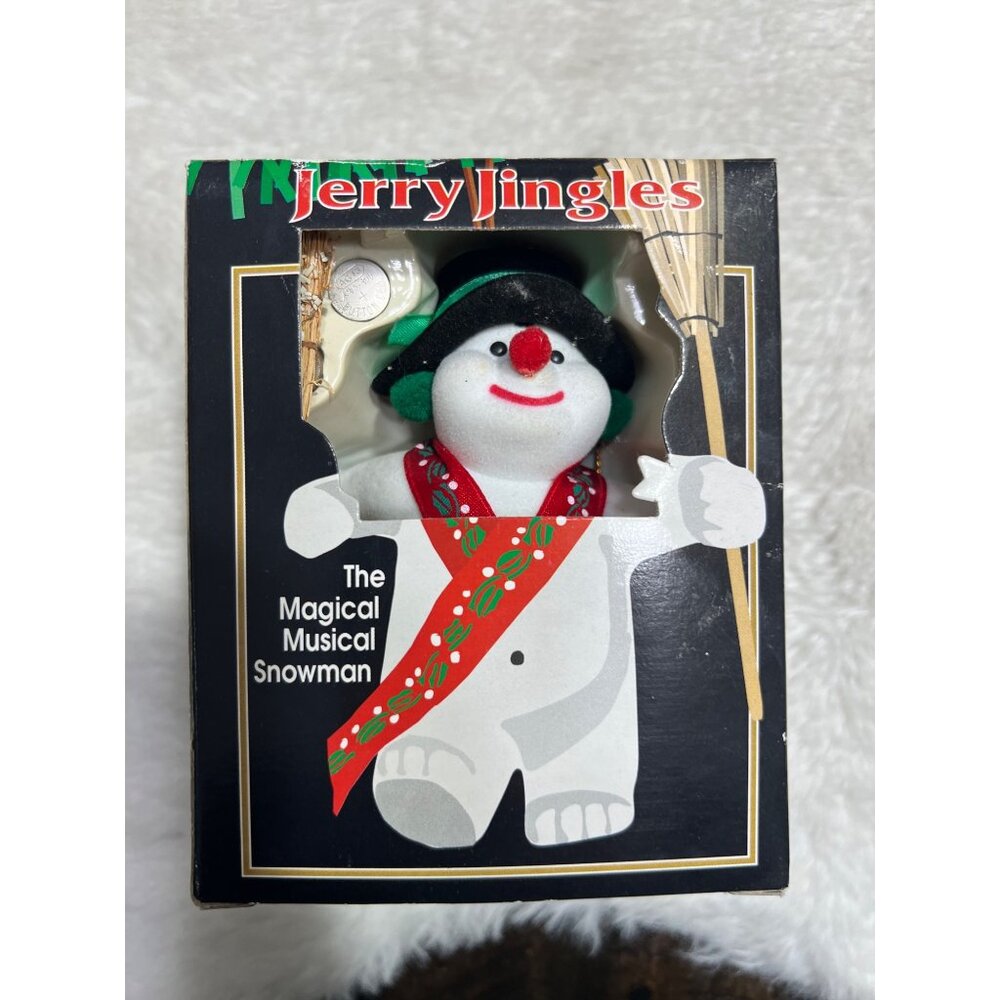 Jerry Jingles Tge musical snowman figure